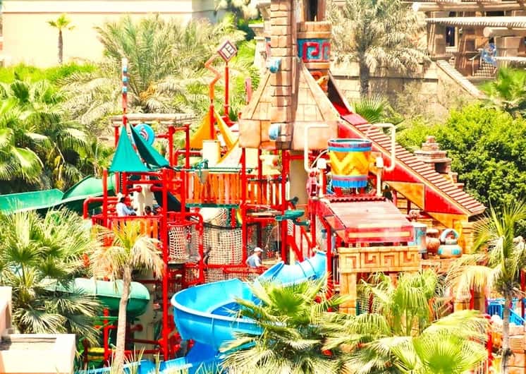 Aquaventure Waterpark on Palm Jumeirah, Dubai