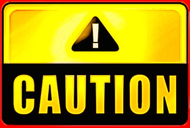 Caution Sign with exclamation point Caution Sign with exclamation point