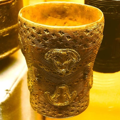 vintage cup that was made to drink palm wine from vintage cup that was made to drink palm wine from