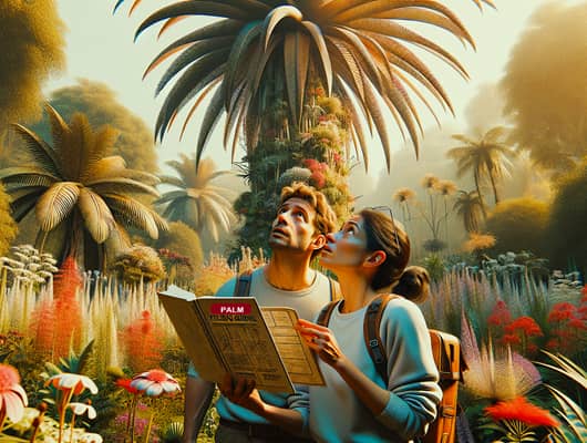 People deciphering the palms they see People deciphering the palms they see