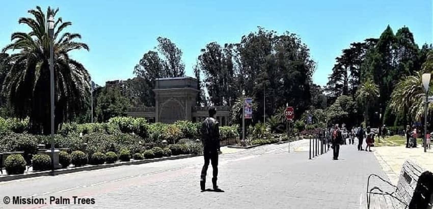 Walkway in Park in San Francisco