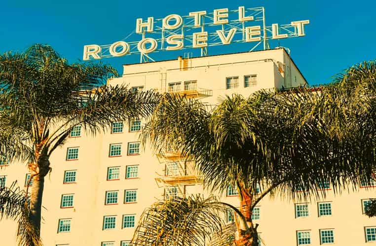 A big building named as a hotel