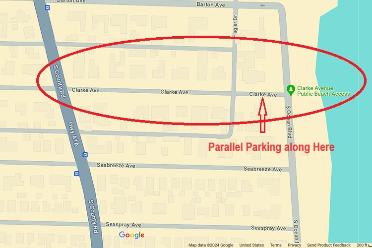 map to locate free parking for Municipal Beach in Palm Beach map to locate free parking for Municipal Beach in Palm Beach