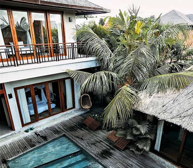 No Foresight for the palm trees coming onto the home