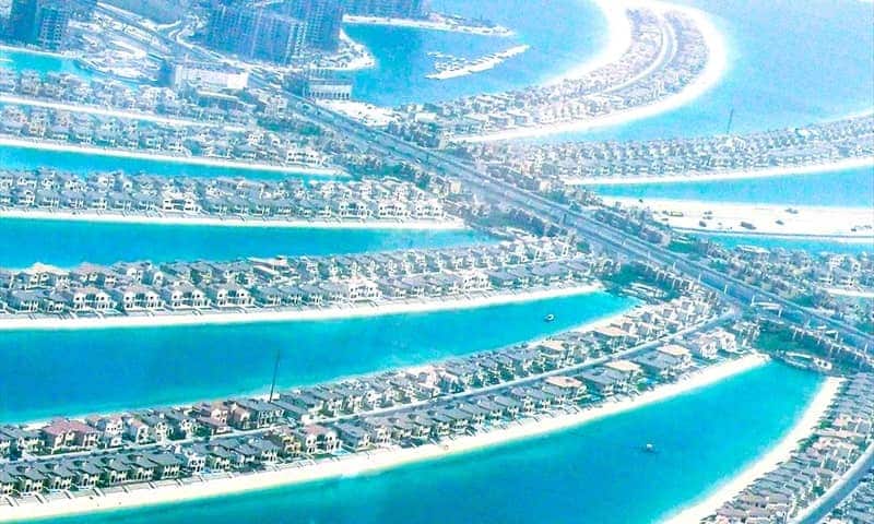 Palm Jumeirah From Above