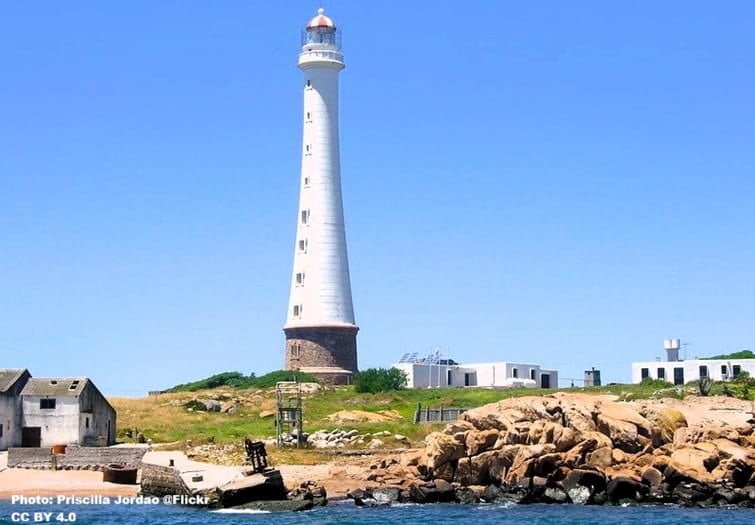 Record setting lighthouse near Punta Del Este Uruguay