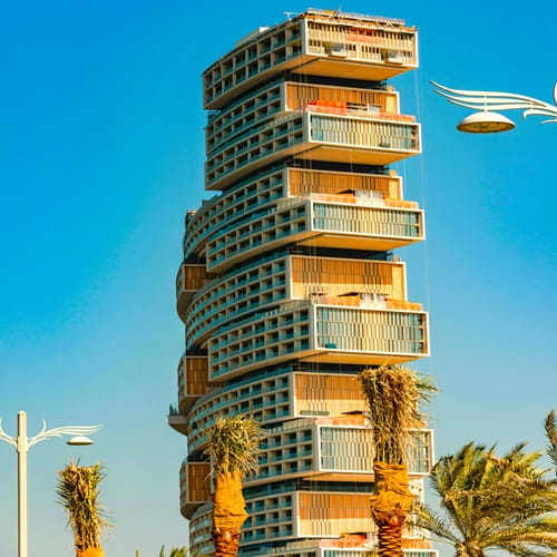 Royal Atlantis Residences With Unusual Architecture