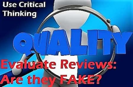 When you search the internet for an authentic home business opportunity, evaluation using critical thinking is so important. Search Quality using Critical Thinking