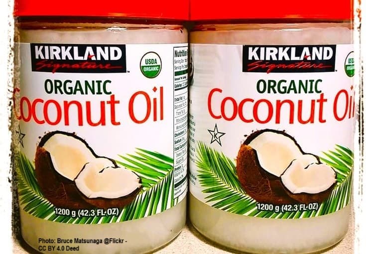 Two jars of a brand name of Coconut Oil