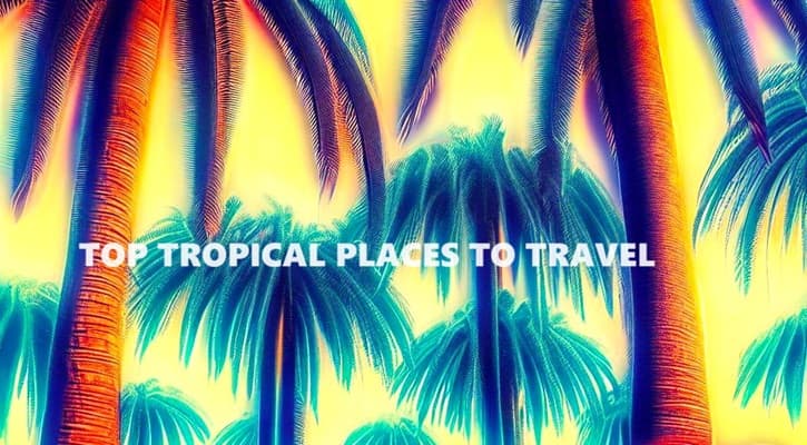 Top tropical places to travel to be amid palm trees Top tropical places to travel to be amid palm trees